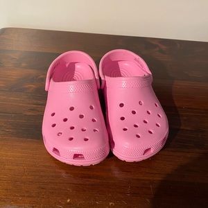 Pink Girls Crocs